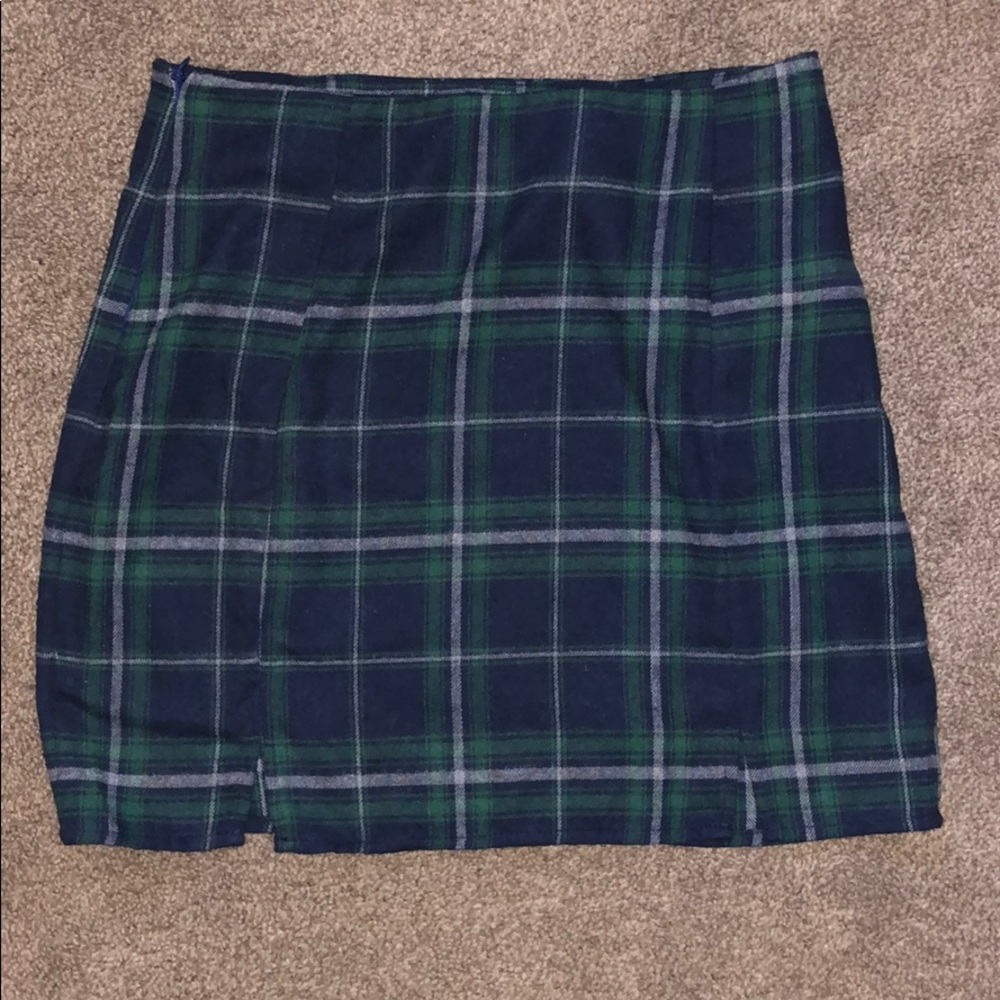 Plaid skirt